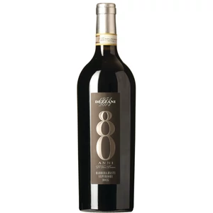 Dezzani: Barbera d' Asti Superiore 80 anni 2018 száraz olasz vörösbor (Piemont, Olaszország)