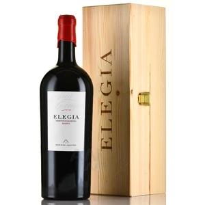 Produttori di Manduria: Primitivo di Manduria Elegia Riserva MAGNUM 2019 vörösbor 1,5 L fa díszdobozban (Puglia, Olaszország)