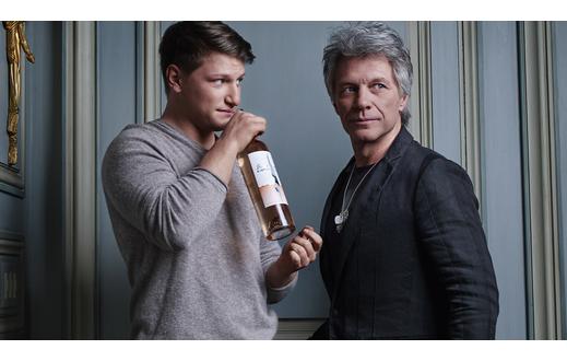 Bon Jovi és fia, mindketten a francia borok szerelmesei