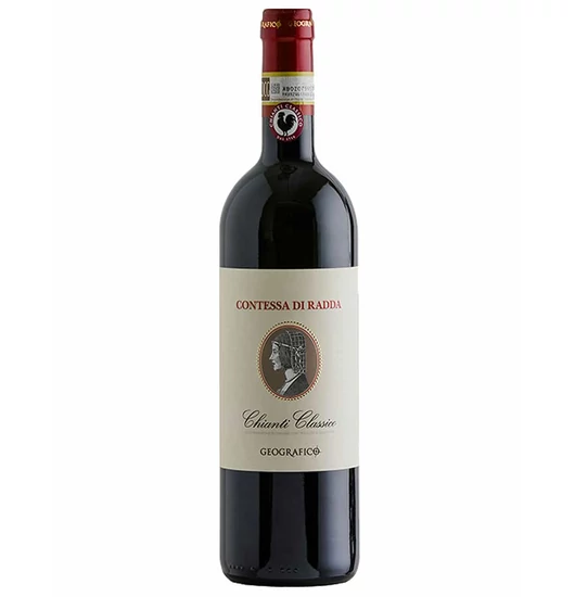 Geografico: "Contessa di Radda" Chianti Classico DOCG 2021 vörösbor (Toszkána, Olaszország)