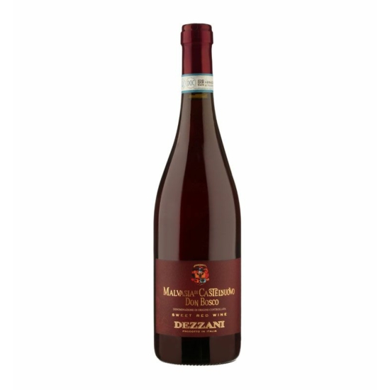 Dezzani: Malvasia Don Bosco 2018 édes habzó vörösbor (Piemont, Olaszország)