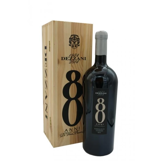 Dezzani: Barbera d' Asti Superiore 80 anni 2017 MAGNUM vörösbor (Piemont, Olaszország)