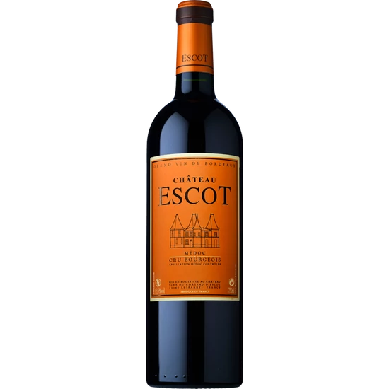 Chateau Escot Bordeaux francia vörösbor