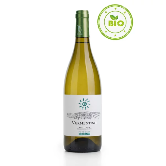Fibbiano Vermentino Toscana olasz fehérbor