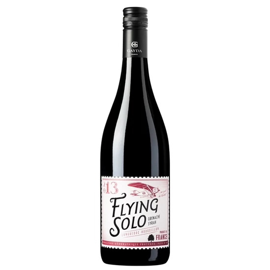Domaine Gayda: Flying Solo Rouge 2022 vörösbor (Languedoc, Franciaország)