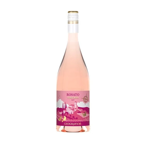 Geografico Tuscan Vibes Rosé, toszkán bor