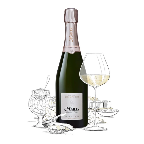 Mailly Champagne Grand Cru: Extra Brut Vintage 2015
