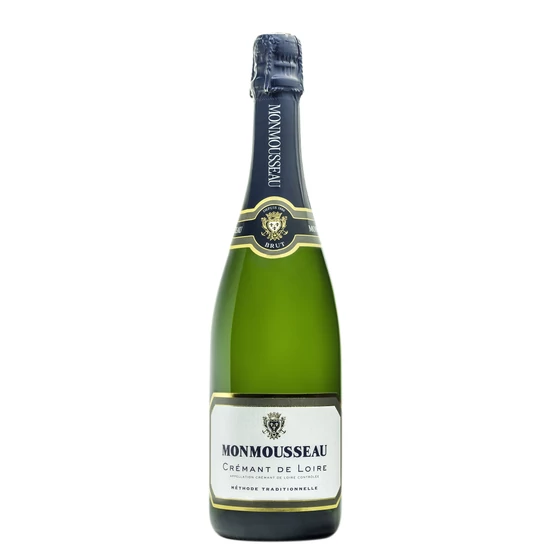 Monmousseau: Crémant de Loire Brut fehér pezsgő (Loire-völgye, Franciaország)