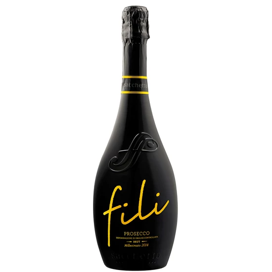 Sacchetto: Prosecco "Fili" Millesimato Brut DOC 2023 fehér olasz habzóbor (Valdobbiadene, Olaszország)