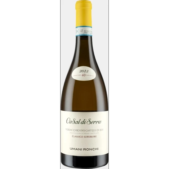Umani Ronchi: Casal de Serre Verdicchio dei Castelli di Jesi DOC Classico Superiore 2023 fehérbor (Marche, Olaszország)