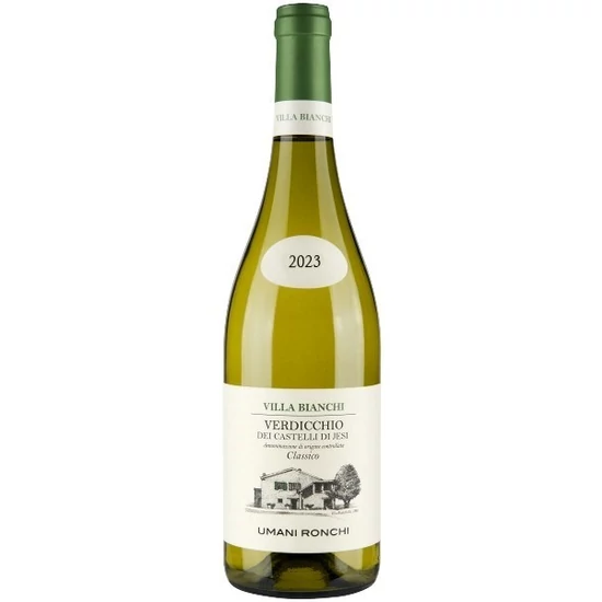 Umani Ronchi: Villa Bianchi Verdicchio dei Castelli di Jesi DOC Classico 2023 olasz fehérbor (Marche, Olaszország)