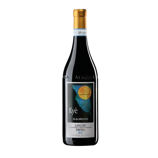 Vajra: &quot;Kyé&quot; Freisa Langhe vörösbor 2015 (Piemont, Olaszország)