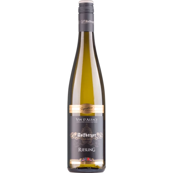 Wolfberger: Riesling Signature 2020 fehérbor (Elzász, Franciaország)
