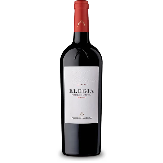 Produttori di Manduria: Primitivo di Manduria Elegia 2019 vörösbor (Puglia, Olaszország)
