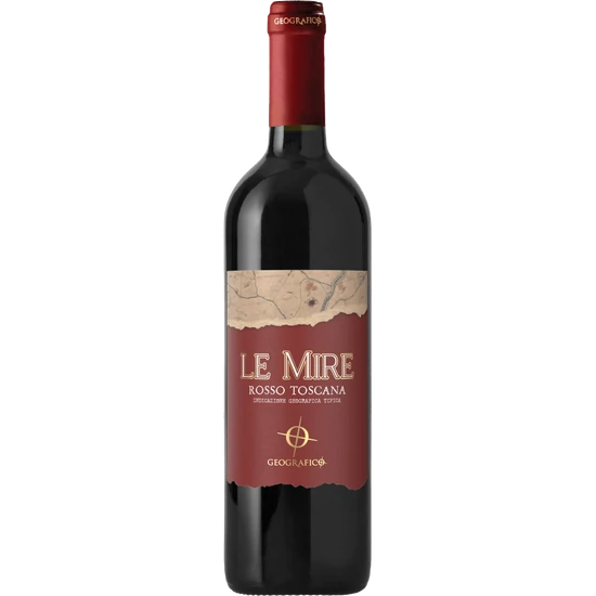 Geografico: "Le Mire" Rosato Toscana 2023 rosébor (Toszkána, Olaszország)