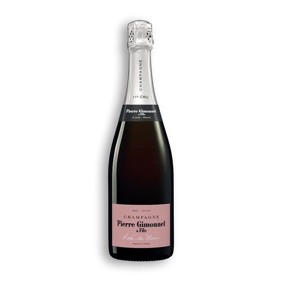 Pierre Gimonnet: Rosé de Blancs Champagne Brut palackban erjesztett rosé pezsgő (Champagne, Franciaország)