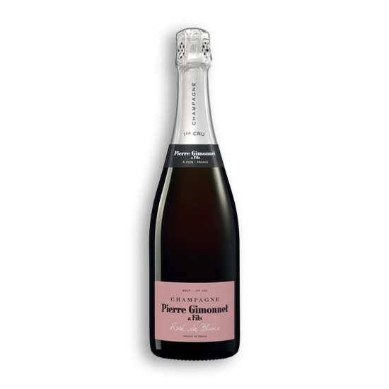 Pierre Gimonnet: Rosé de Blancs Champagne Brut palackban erjesztett rosé pezsgő (Champagne, Franciaország)