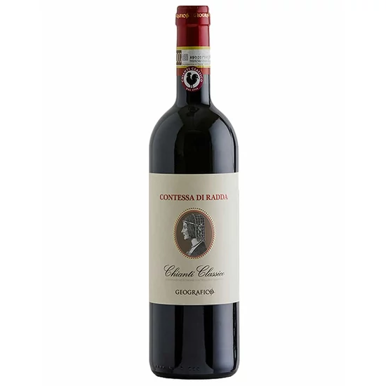 Geografico: &quot;Contessa di Radda&quot; Chianti Classico DOCG 2021 vörösbor (Toszkána, Olaszország)